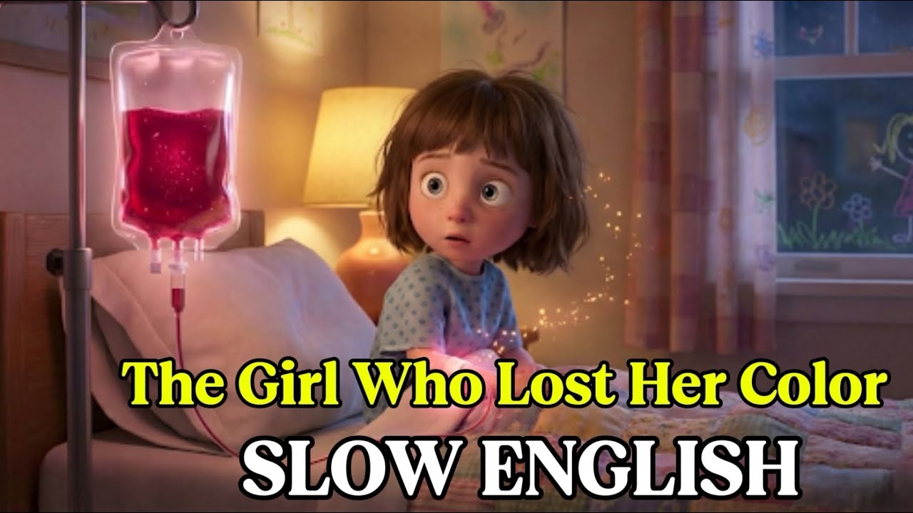 The Girl Who Lost Her Color | A Heartwarming English Story for Beginners