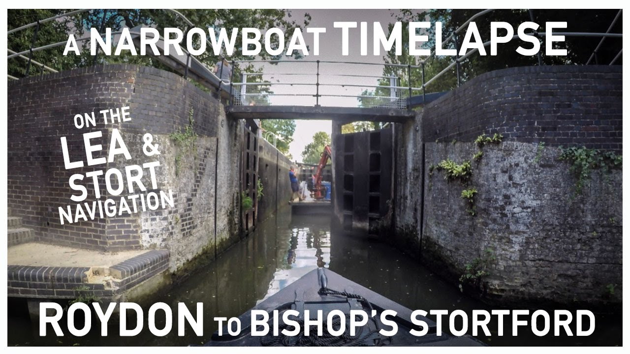 092 - Roydon to Bishop's Stortford || A Narrowboat Time-Lapse on the Lea and Stort Navigation