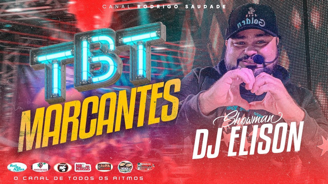 TBT DJ ELISON NEW AGE S&Oacute; MARCANTES AS MELHORES CD AO VIVO 06 04 2023