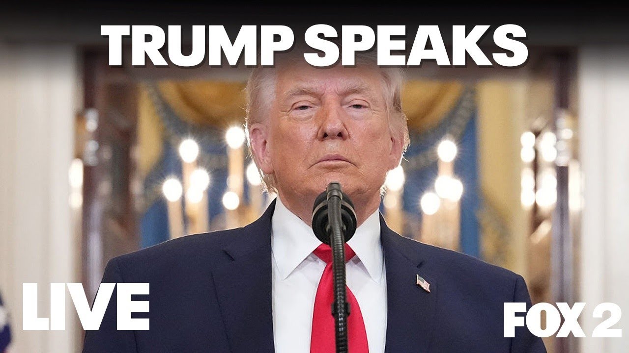 LIVE: President Trump press conference after Easter posts about Iran