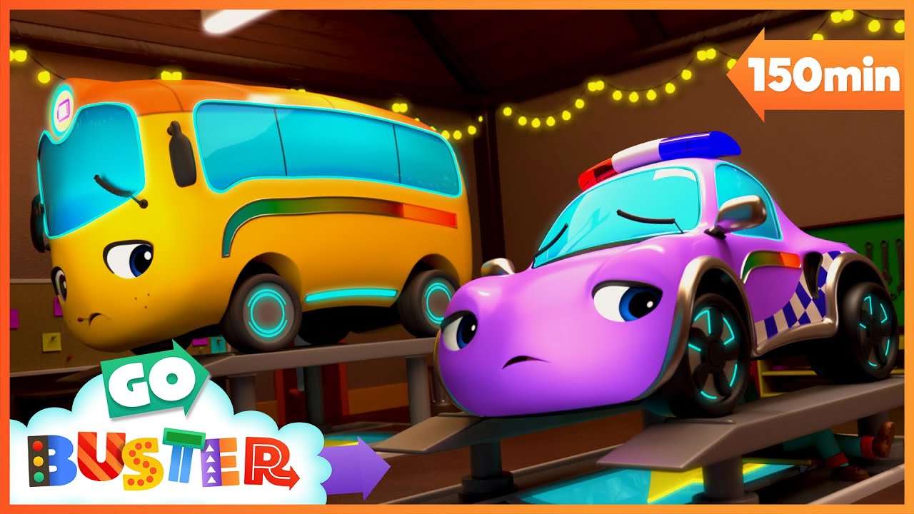 How To Fix A Schoolbus! | Go Learn With Buster | Videos for Kids