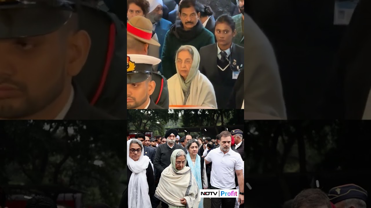 India's Last Tribute Former Prime Minister Dr Manmohan Singh