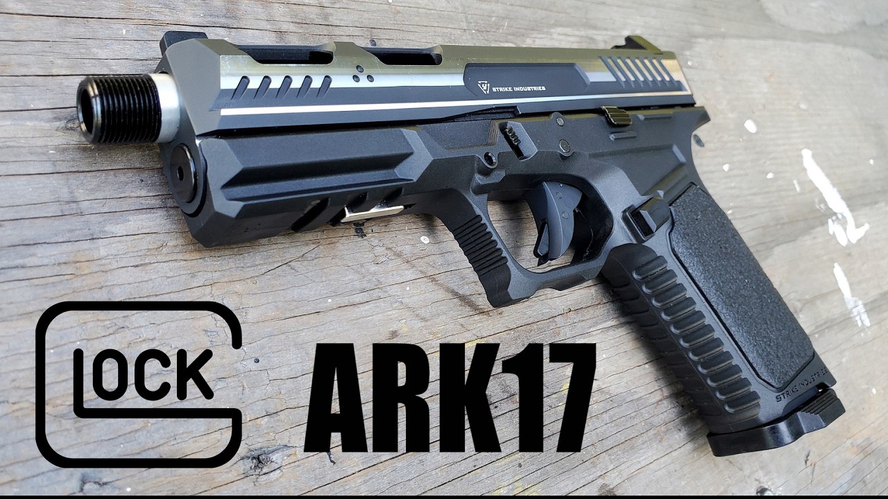 ARK17 Strike Industries GLOCK 17 Review (.177 cal) Co2 Blowback BB Pistol (WORLD'S BEST Co2 BB GUN)