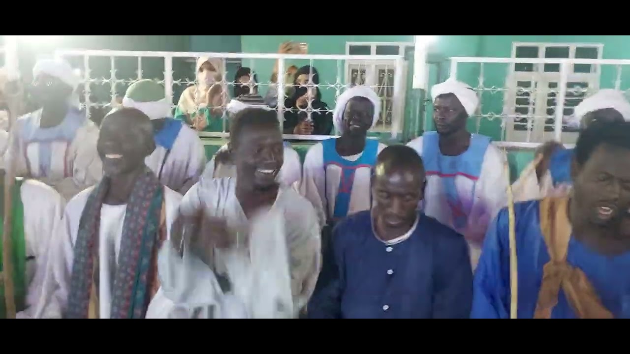 ازرق طيبة  يشهد ليالى الاحتفال ب مولد القطب الجيلاني  برفاعه