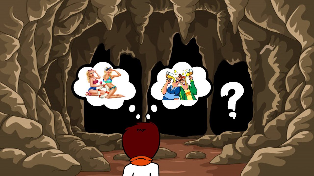 Never walk in caves! (Animation + Plot)