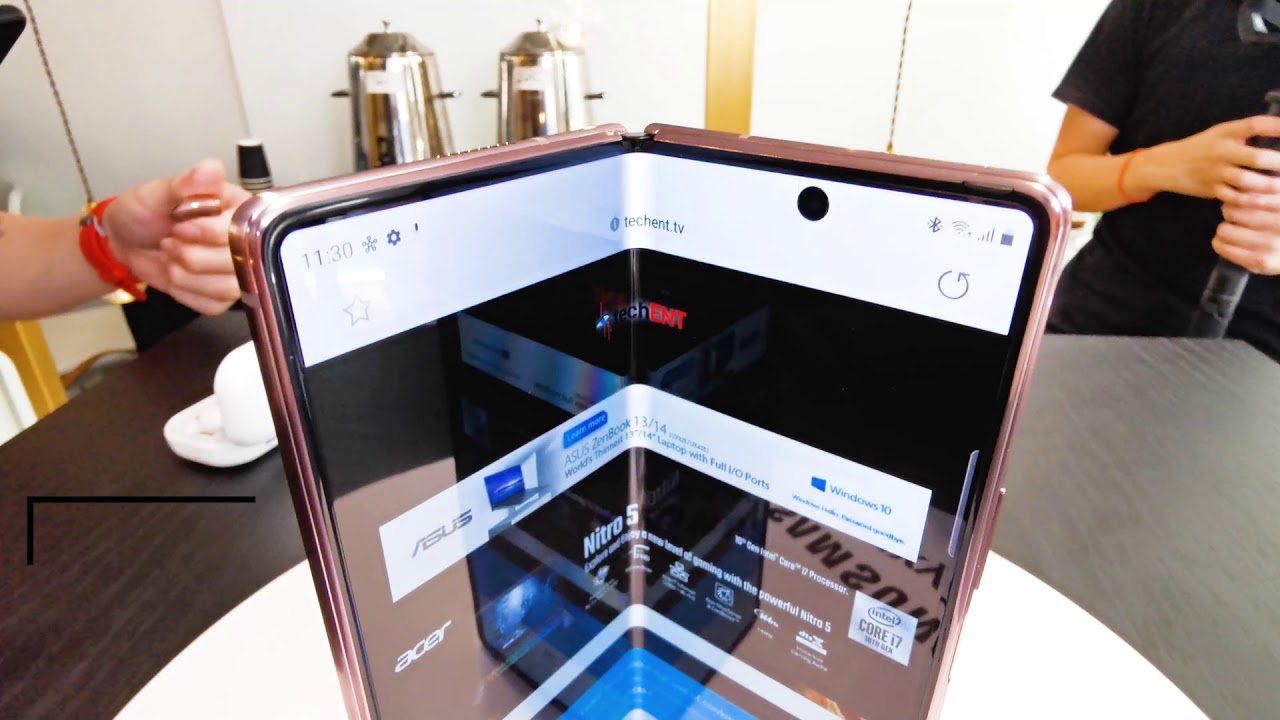 First Look at the Samsung Galaxy Z Fold2