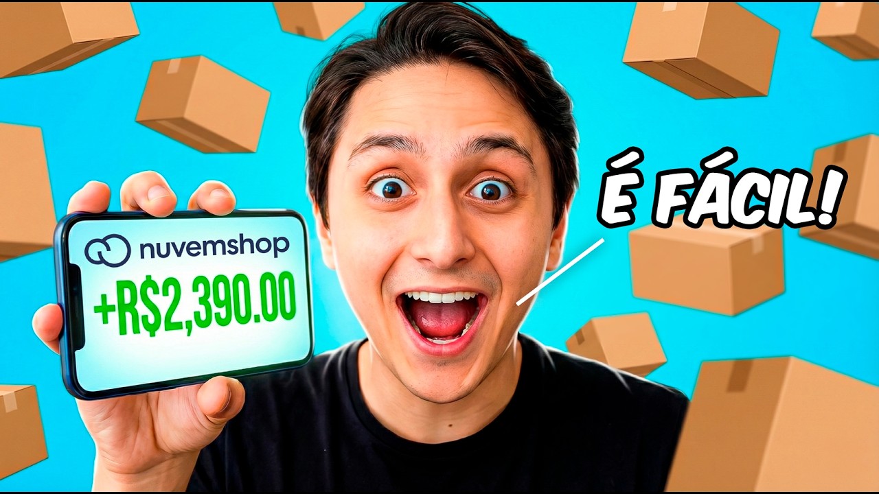 Como Criar uma Loja Online na NuvemShop da Forma Mais F&aacute;cil e Barato! [2026]