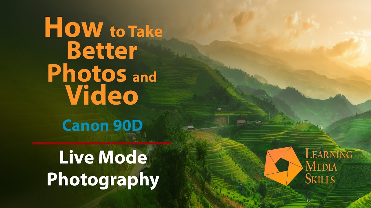 Canon 90D - Photographing in the Live Mode