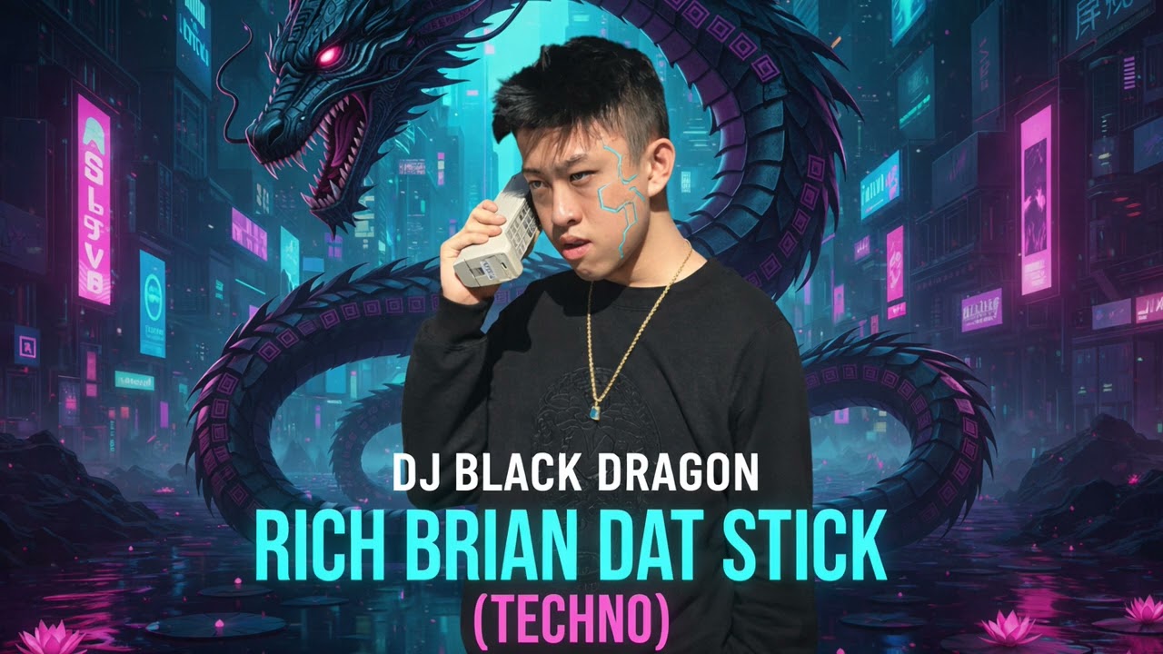 Dj Black Dragon - Rich Brian Dat Stick Techno Cover