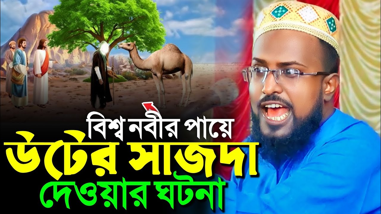 বিশ্ব নবীর পায়ে উঁটের সাজদা দেওয়ার ঘটনা┇মুফতি রজব আলি সাহেব┇Mufti Rajab Ali Saheb Waz