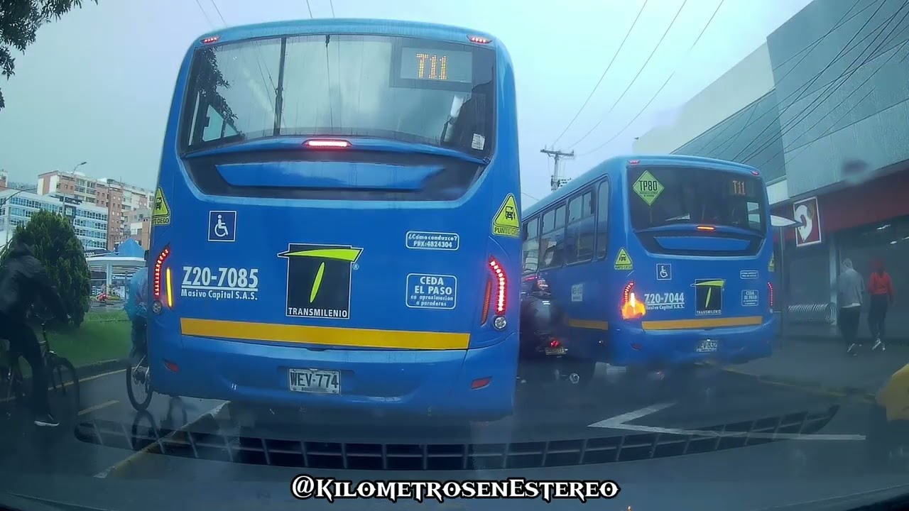BOGOTÁ BAJO EL AGUA 🌊 La lluvia que no termina y el frío extremo | 4K POV | Kilómetros en Estéreo