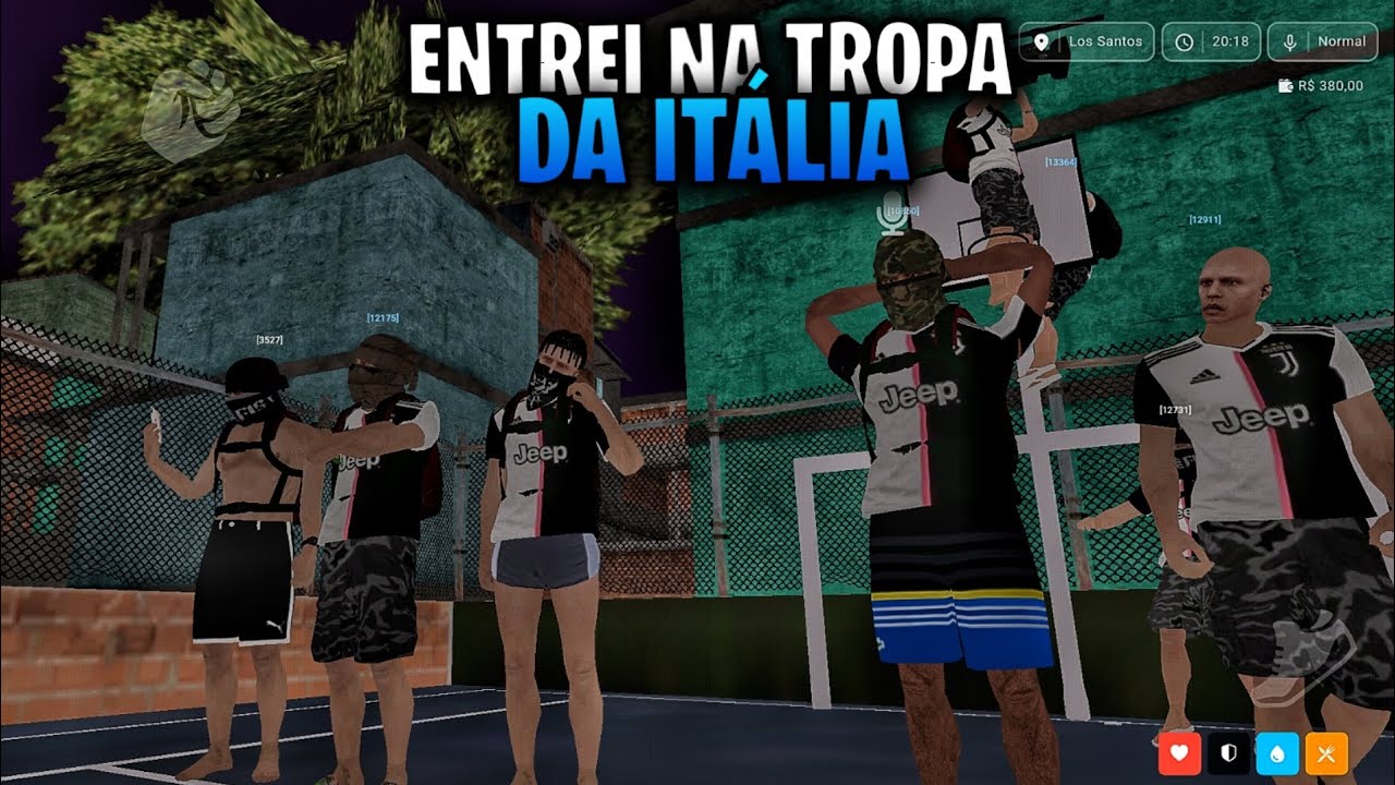 ENTREI Na TROPA DA ITÁLIA no REDUTO ONLINE | PRIMEIRO roleplay NO REDUTO INCRÍVEL