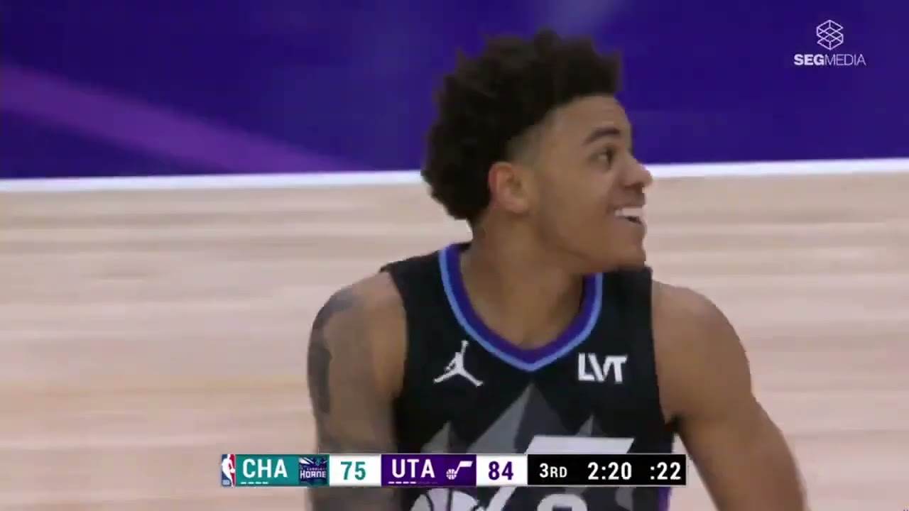 Keyonte George | Finishing at the Rim | Utah Jazz 2024-25