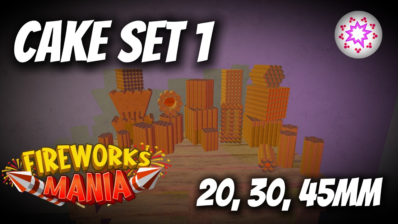 NorthFireworks Cake Set 1 Mod Review! - Fireworks Mania