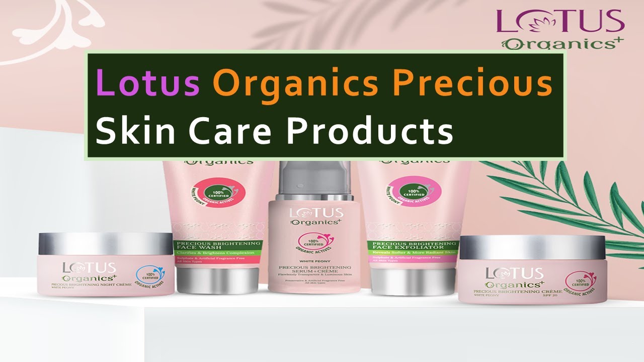 Lotus Organics Precious Skin Care Products | Lotus Organics Day & Night Cream