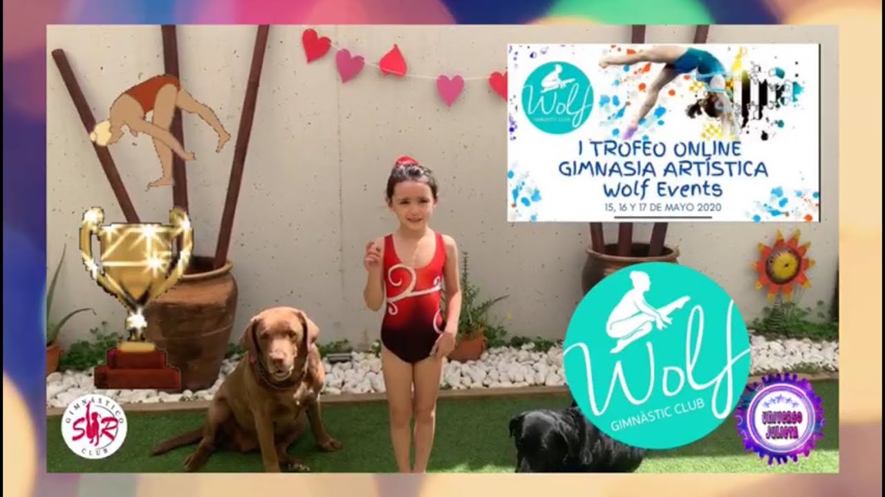 🤸‍♀️ Gimnasia Artística 🏆 1 Trofeo Online 🤸‍♀️ Wolf Gimnástic Club 💫