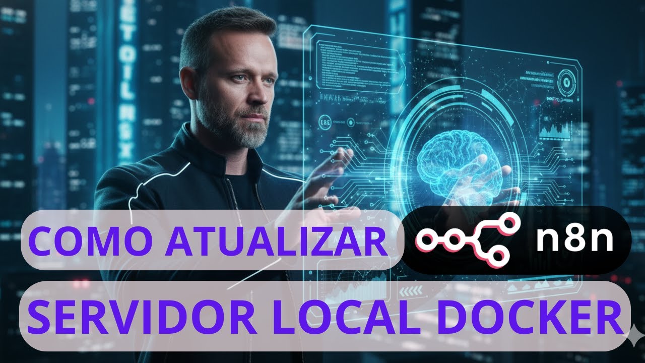 Como atualizar o n8n localmente via Docker, passo a passo, sem perder workflows e configurações.
