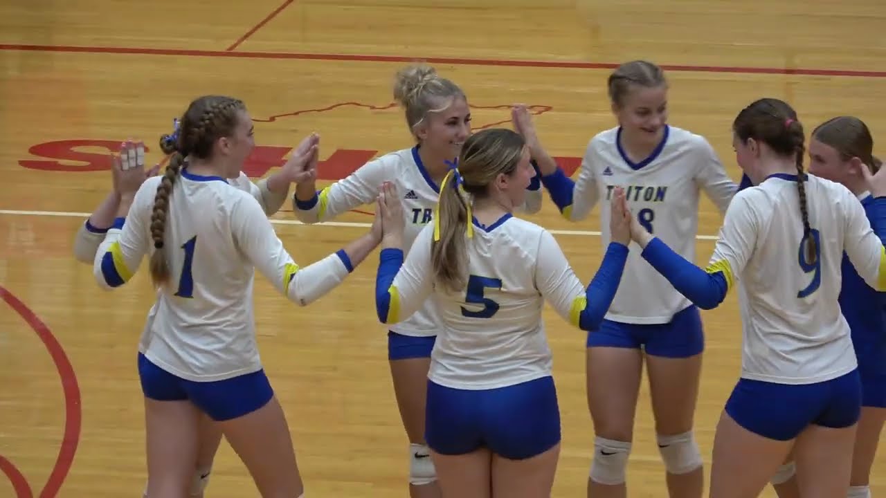 Triton at Plymouth - Varsity Girls Volleyball 🏐 10.6.2025 - Senior Night