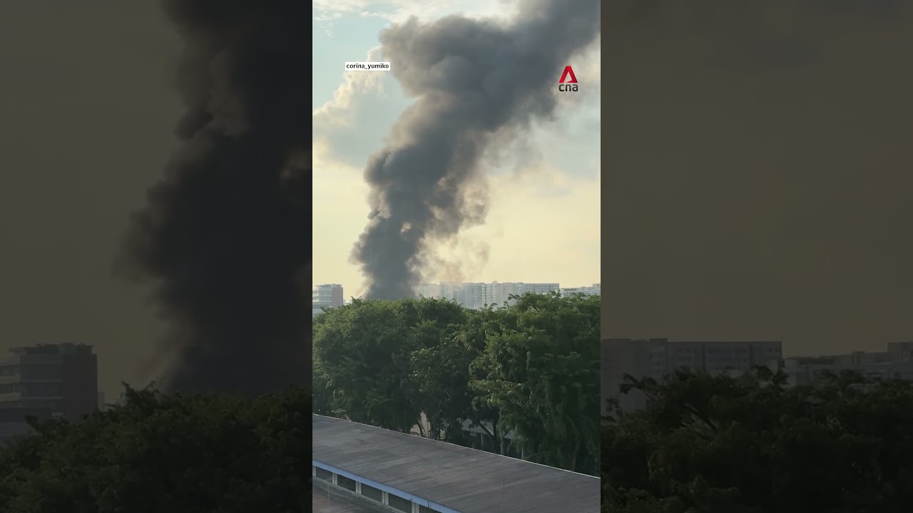 Fire breaks out at Eunos industrial estate