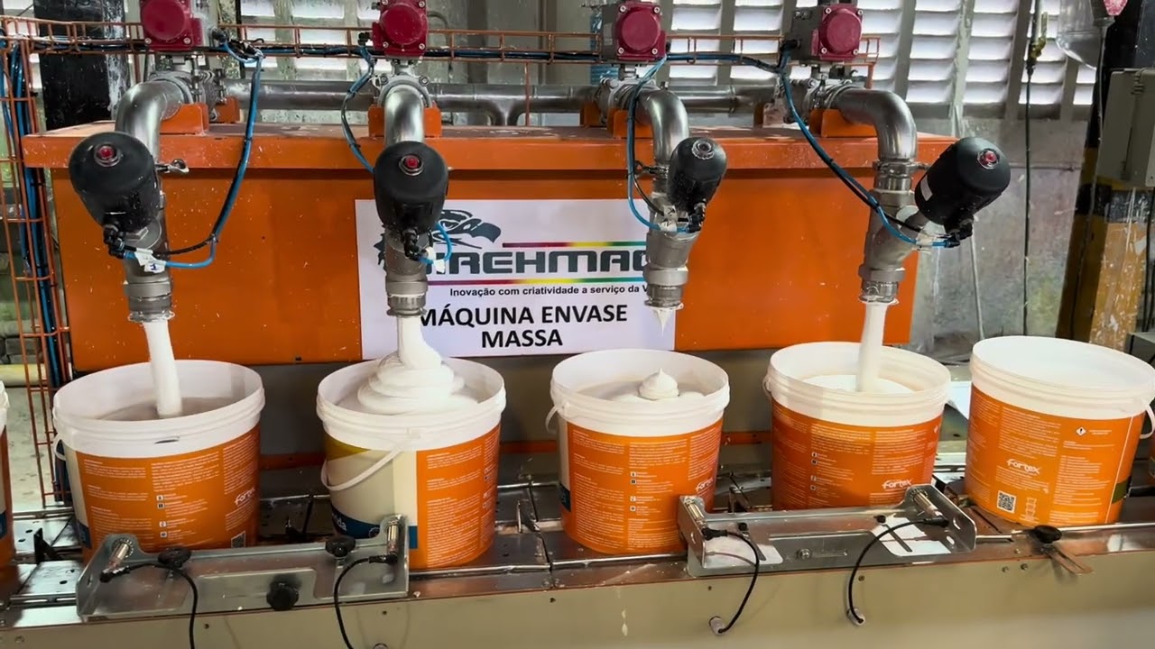 Envase automático massas e tintas jirehmaq