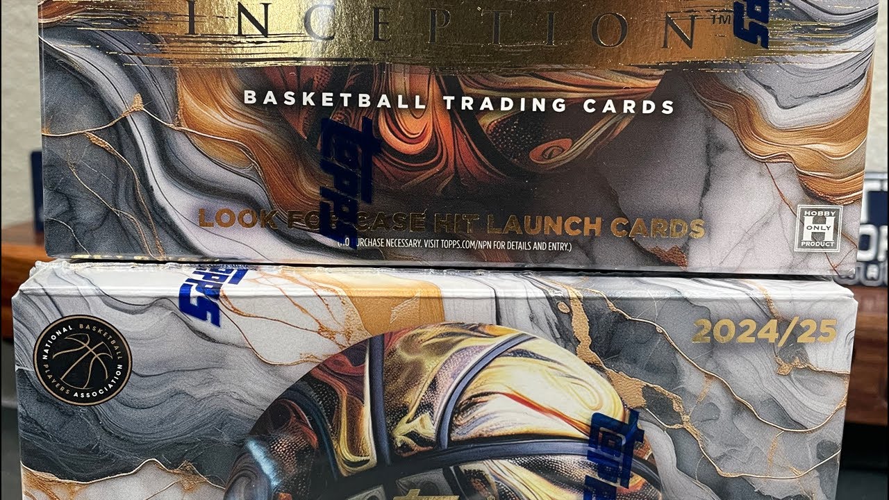 Открытие баскетбольной коробки Topps Inception 2024-25!