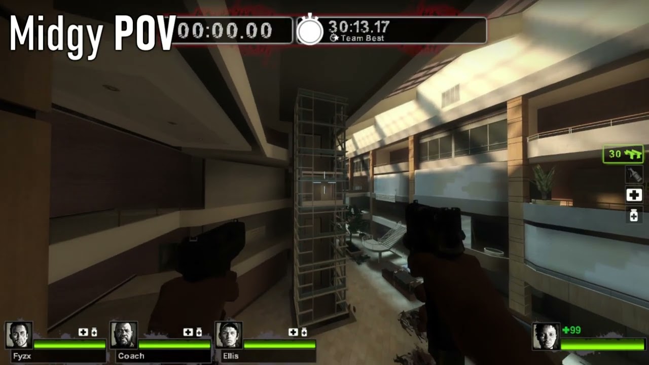 Left 4 Dead 2 | Glitch Spot *Still Working* | Dead Center | Atrium