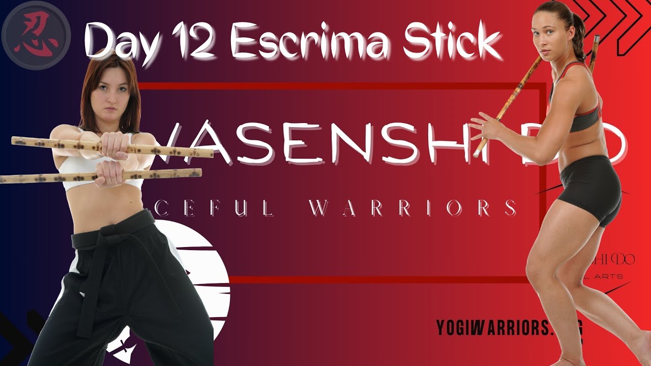 Day 12/30 Wasenshido Martial arts Escrima Stick for beginners.