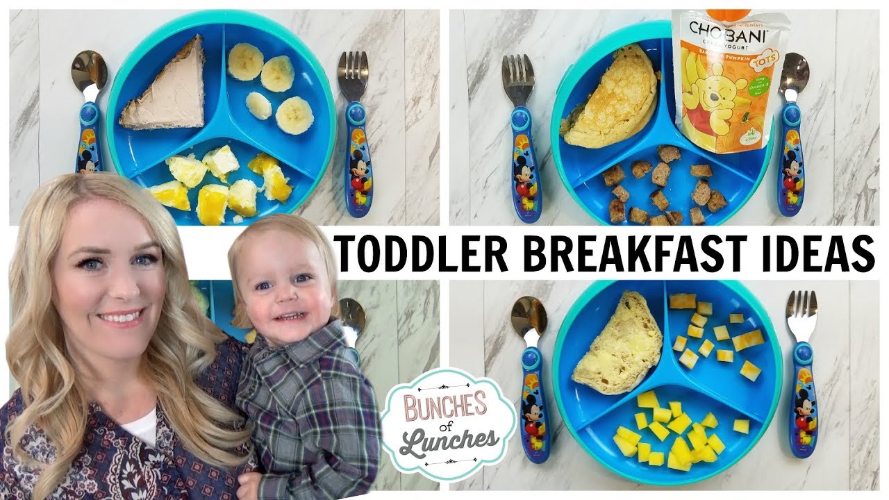 TODDLER BREAKFAST IDEAS + What He Ate || Bunches of Breakfasts