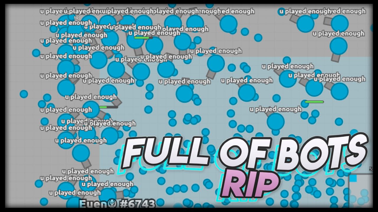 Hackers/Bots destroy DIEP.IO? - 2 Failed Events 😐