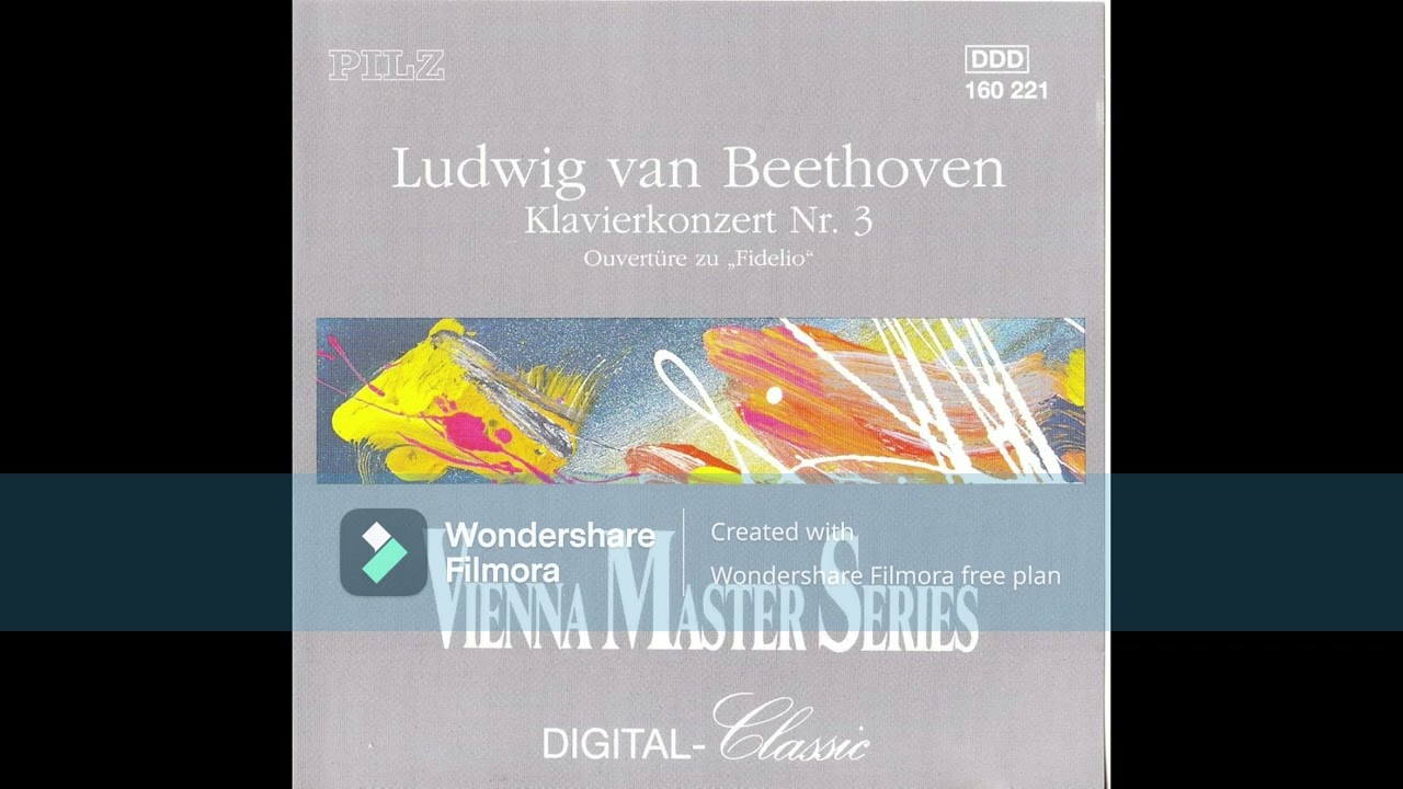 Beethoven ~ Piano Concerto No. 3 (cond. Nanut/piano, Tomsic) - 1991