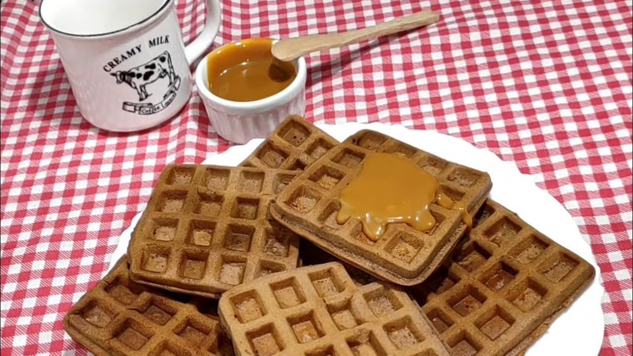 WAFFLE DE CHOCOLATE SEM OVO !