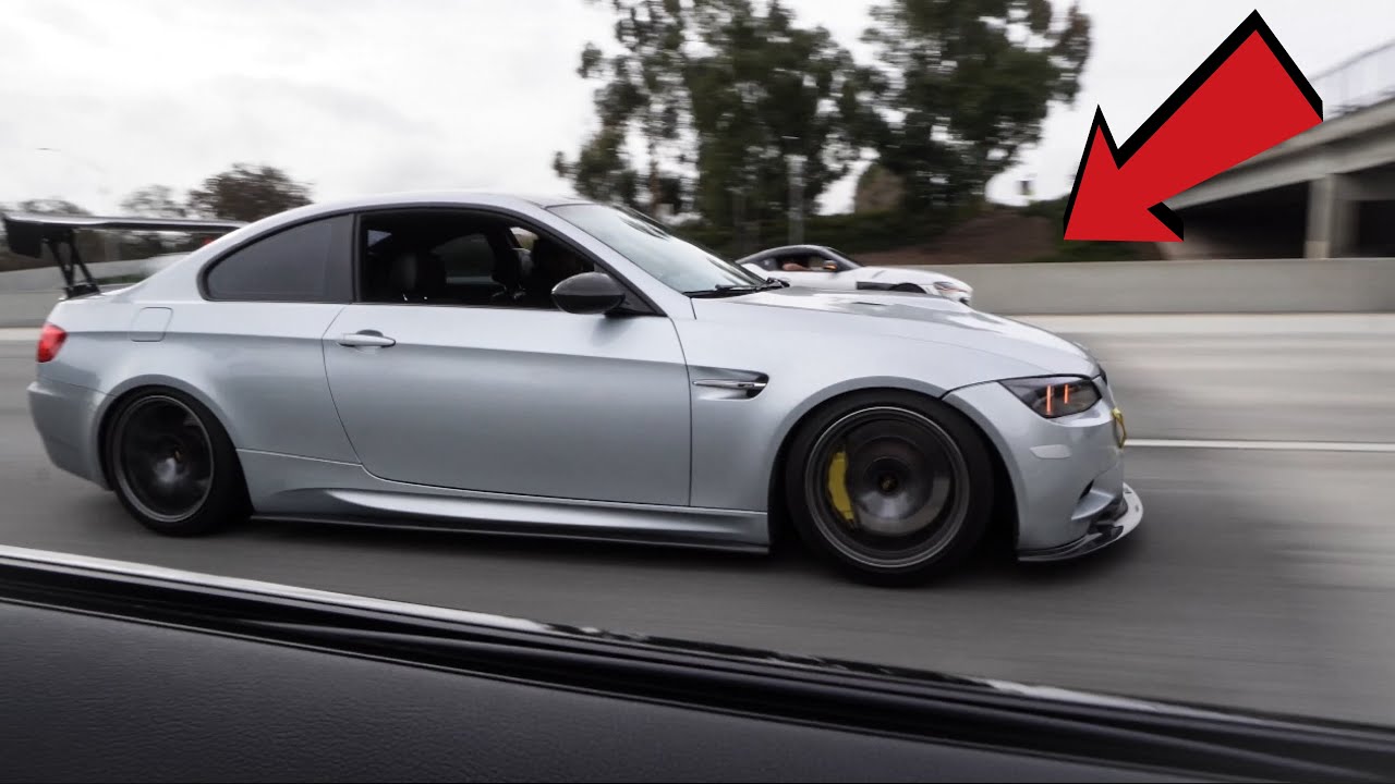 BMW Owners Takeover Los Angeles Highways POV