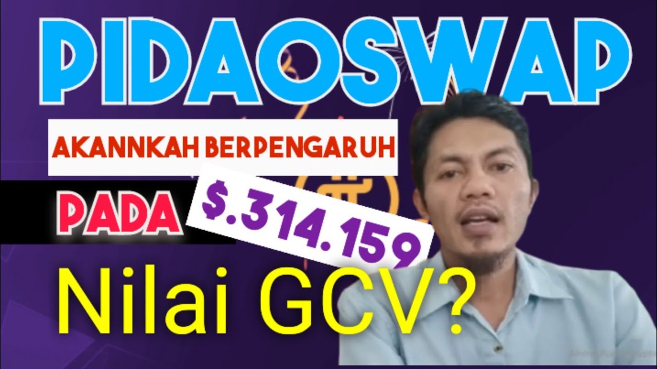 Pidaoswap | DEX Jaringan Pi Network, apakah berpengaruh pada nilai GCV?