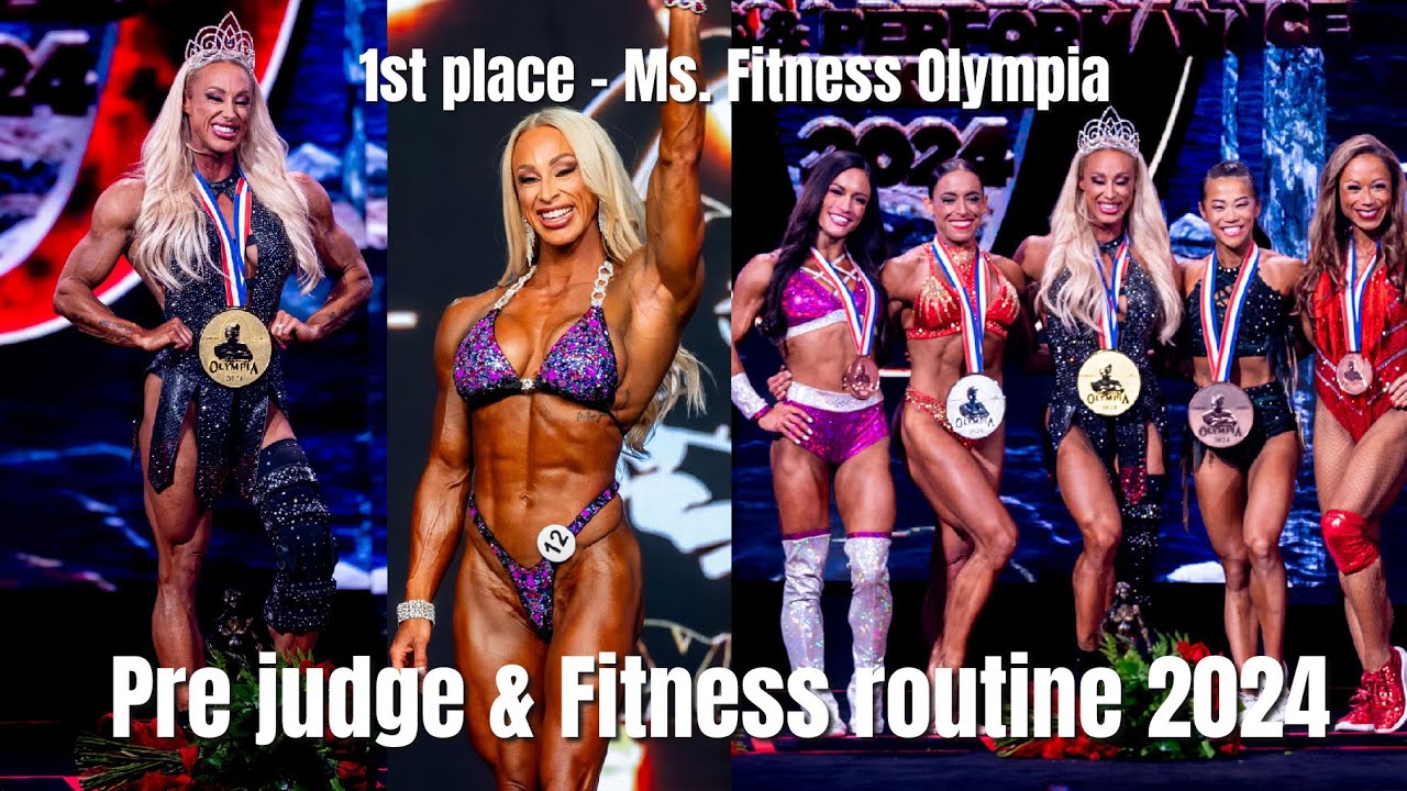 Ms. Fitness Olympia 2024 | 2 Piece Pre Judge & Fitness Routine 🥇🦈❤️