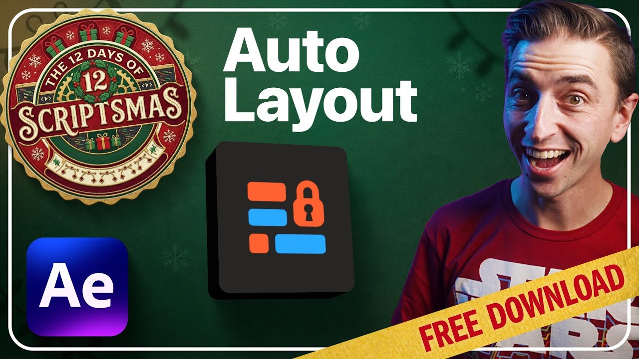 Figma-Style Auto Layout in After Effects | Free After Effects Script