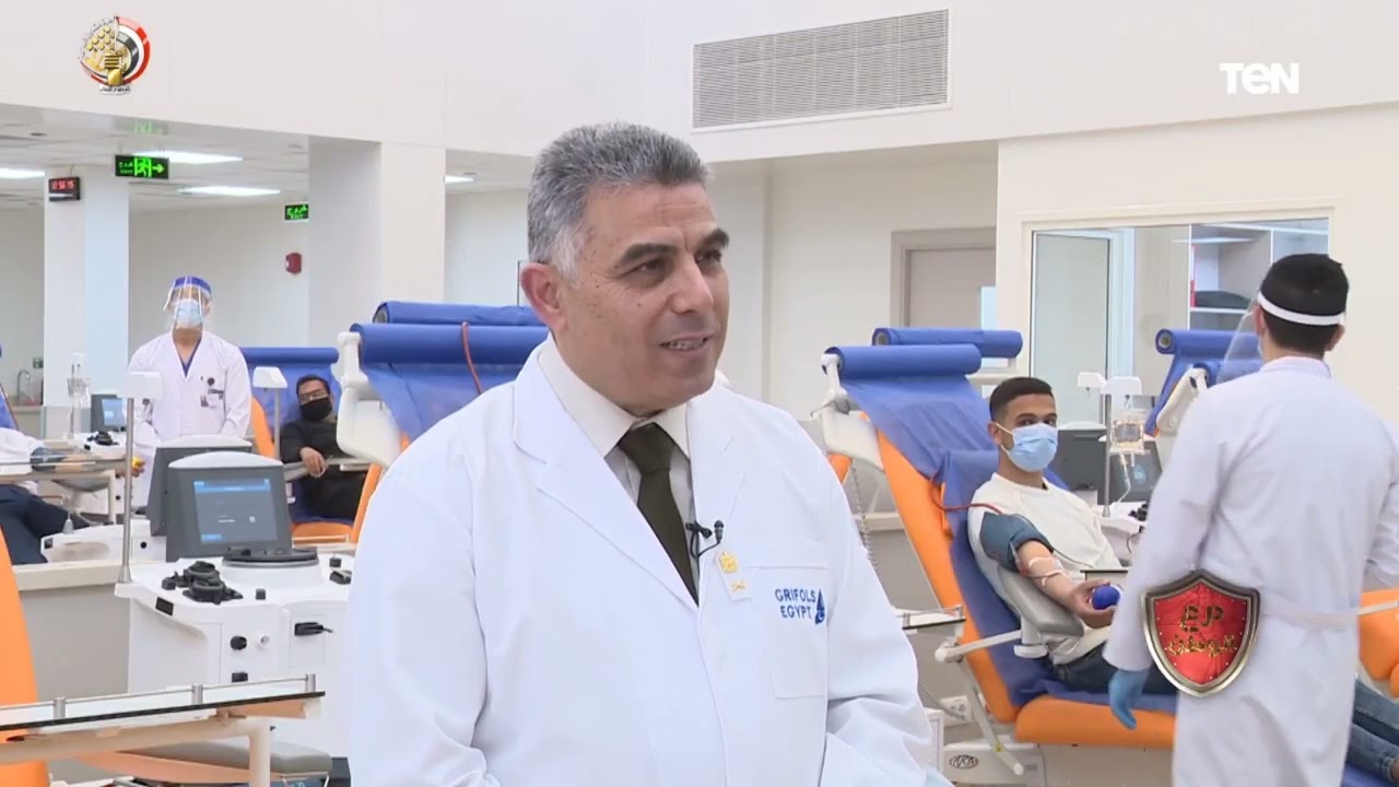 لقاء خاص مع اللواء طبيب مجدي أمين رئيس شركة جريفولز إيجيبت لمشتقات البلازما ومفاجأت سارة للمصريين