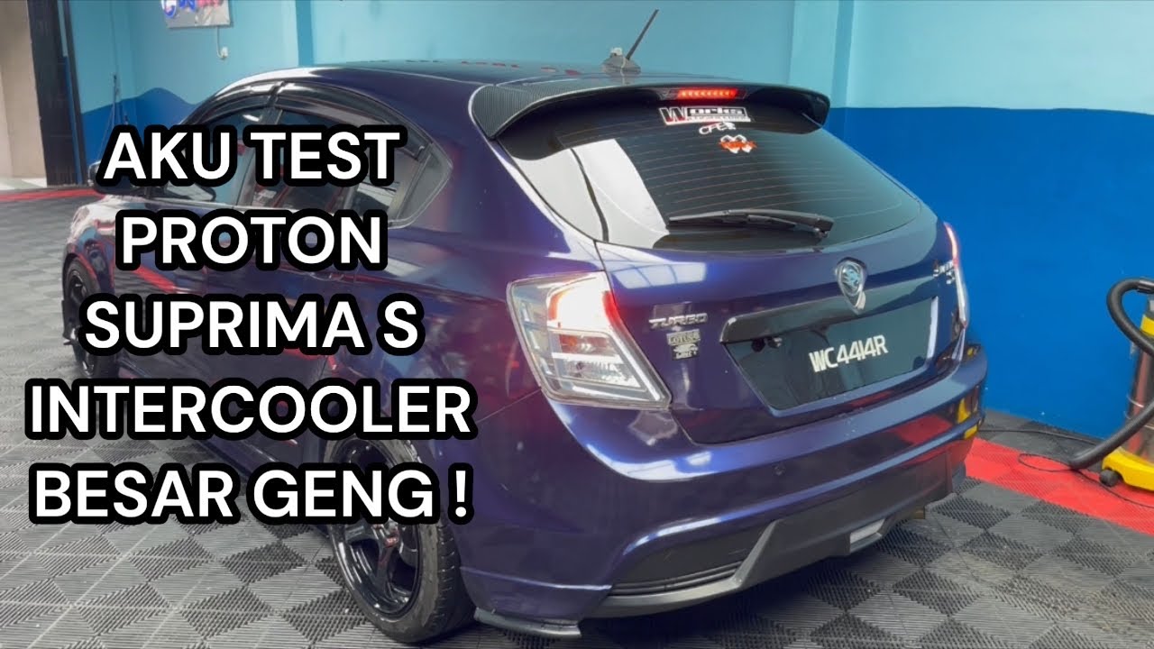 PROTON SUPRIMA S - ORI TURBO DARI MALAYSIA - PERTAMA KALI AKU TEST - EKZOS PADU KUAT GENG !