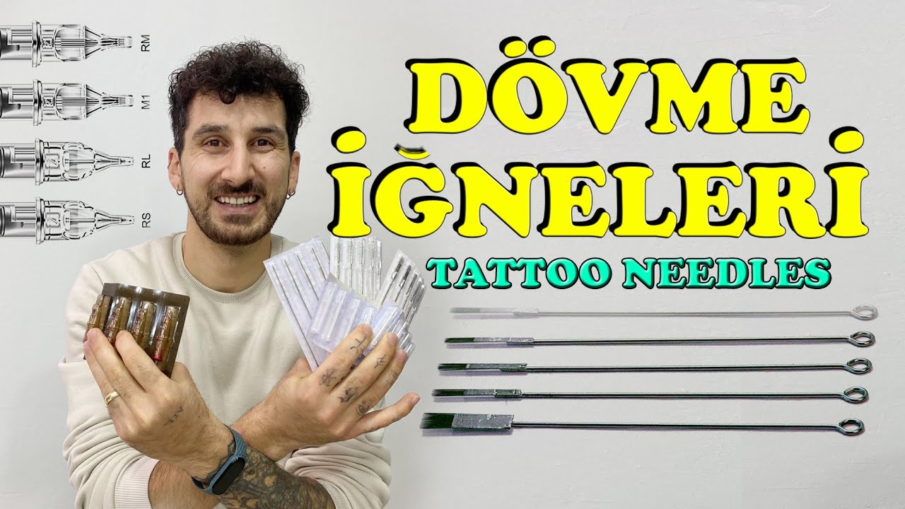 DÖVME İĞNELERİ - Dövme dersleri BÖLÜM 3 4K!