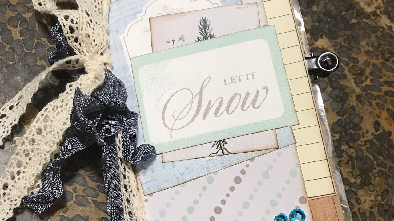 Let It Snow Winter Junk Journal By 481 Designs