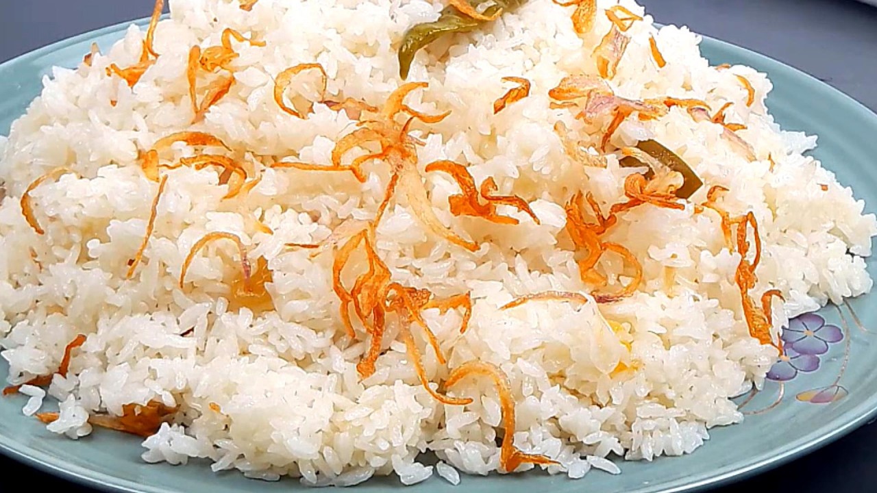 পোলাও রেসিপি | একদম সহজ ভাবে ঝরঝরে সাদা পোলাও | Pulao Recipe | Easy Plain Pulao Recipe