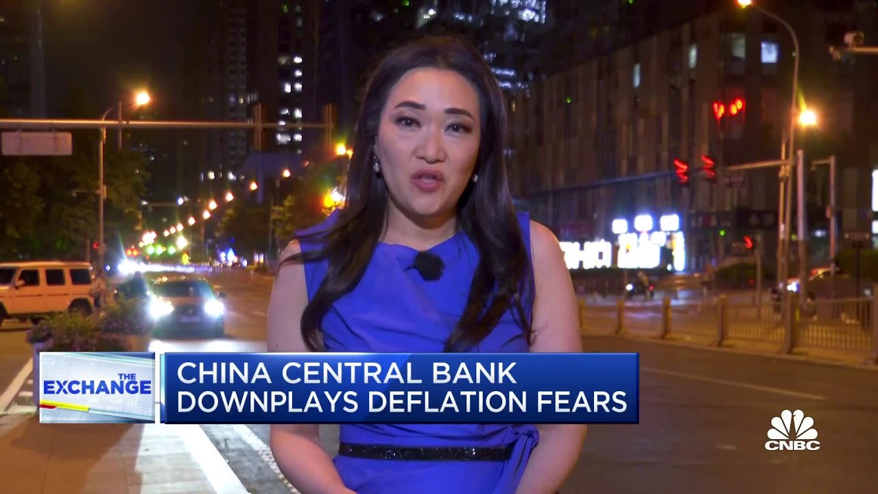 China&rsquo;s central bank downplays deflation fears