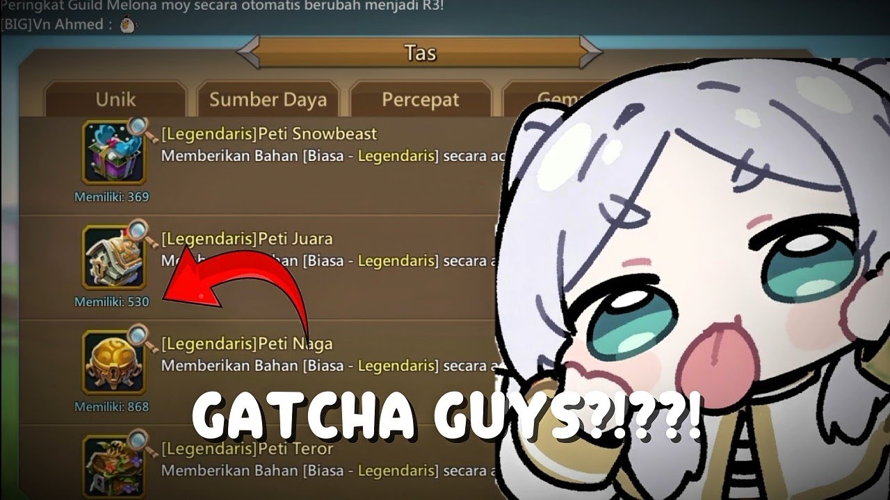 GACHA BOX CHAMP😋[] Lords Mobile Indonesia 