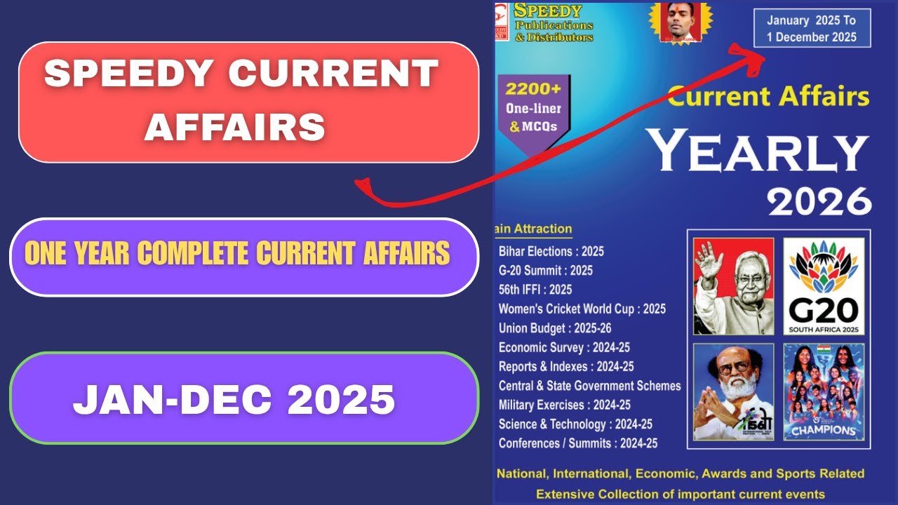 Speedy current affairs yearly|#uppsc #bpsc #speedycurrentaffairs #viral #trending #khansir