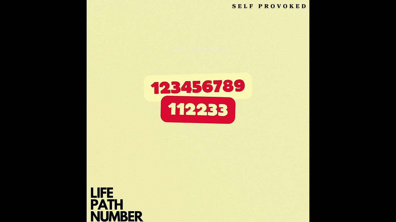 Self Provoked - Life Path Number