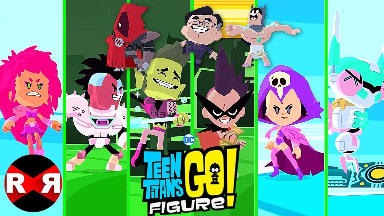 RADICAL TITANS Team in Super Tough Tourney - Teen Titans GO! Figure Gameplay