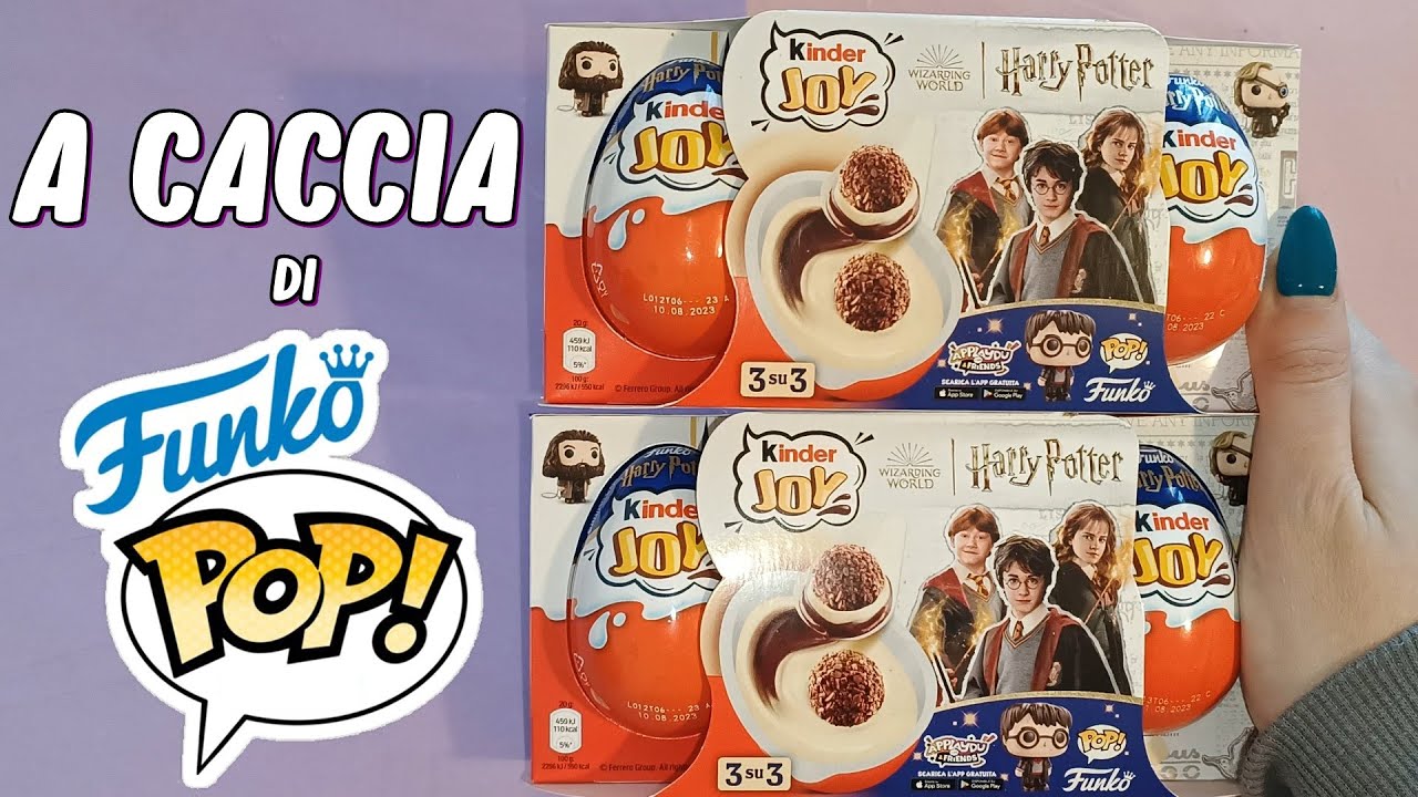 Apro altri KINDER JOY per cercare FUNKO POP DI HARRY POTTER!
