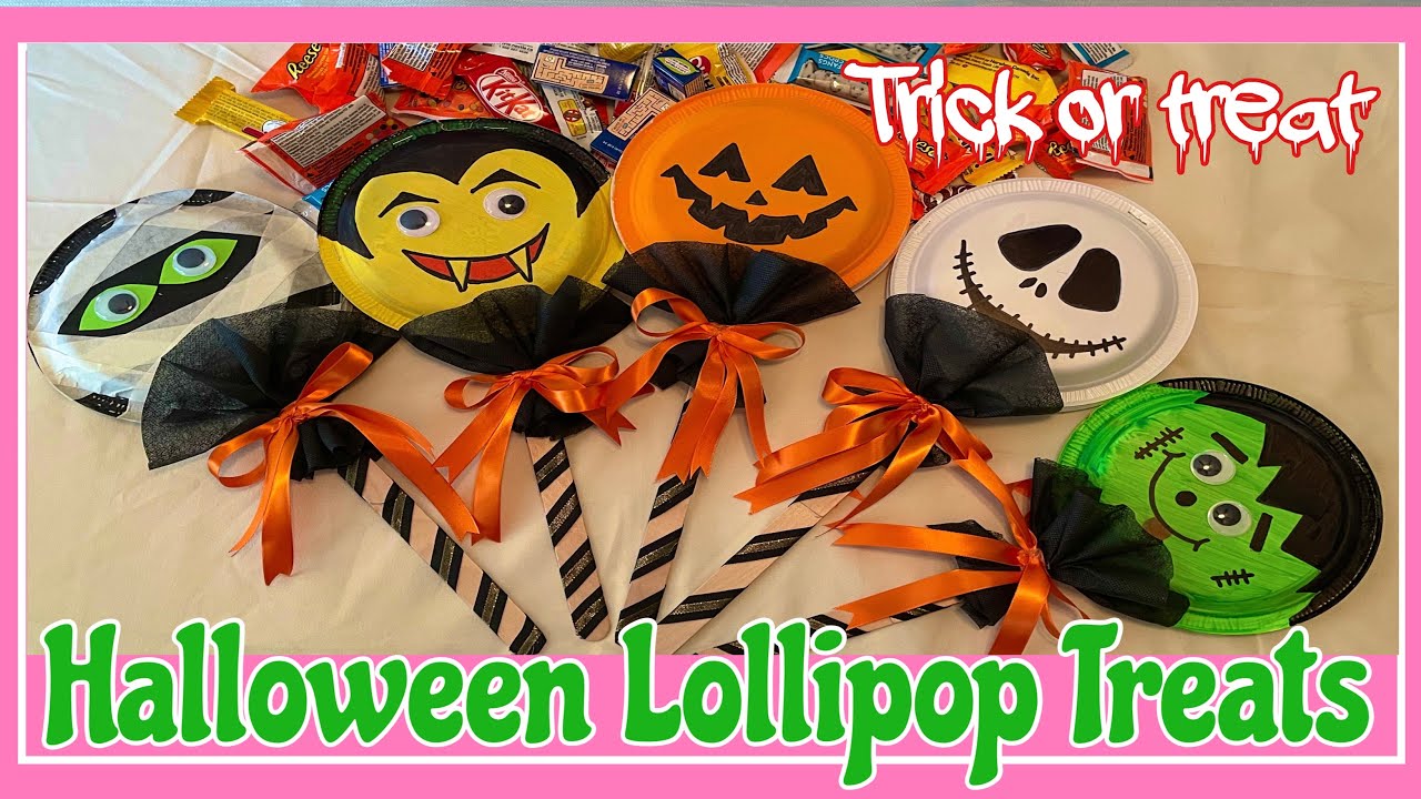 Lollipops for Halloween | DIY Halloween Treats Ideas