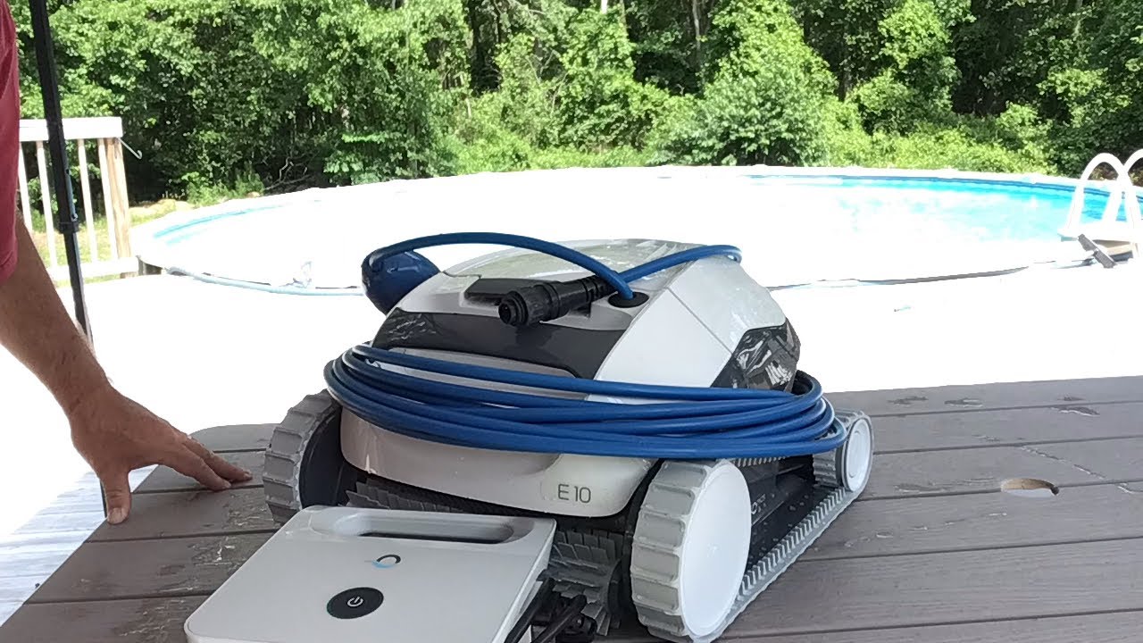 Dolphin E10 Robot pool cleaner By Maytronics