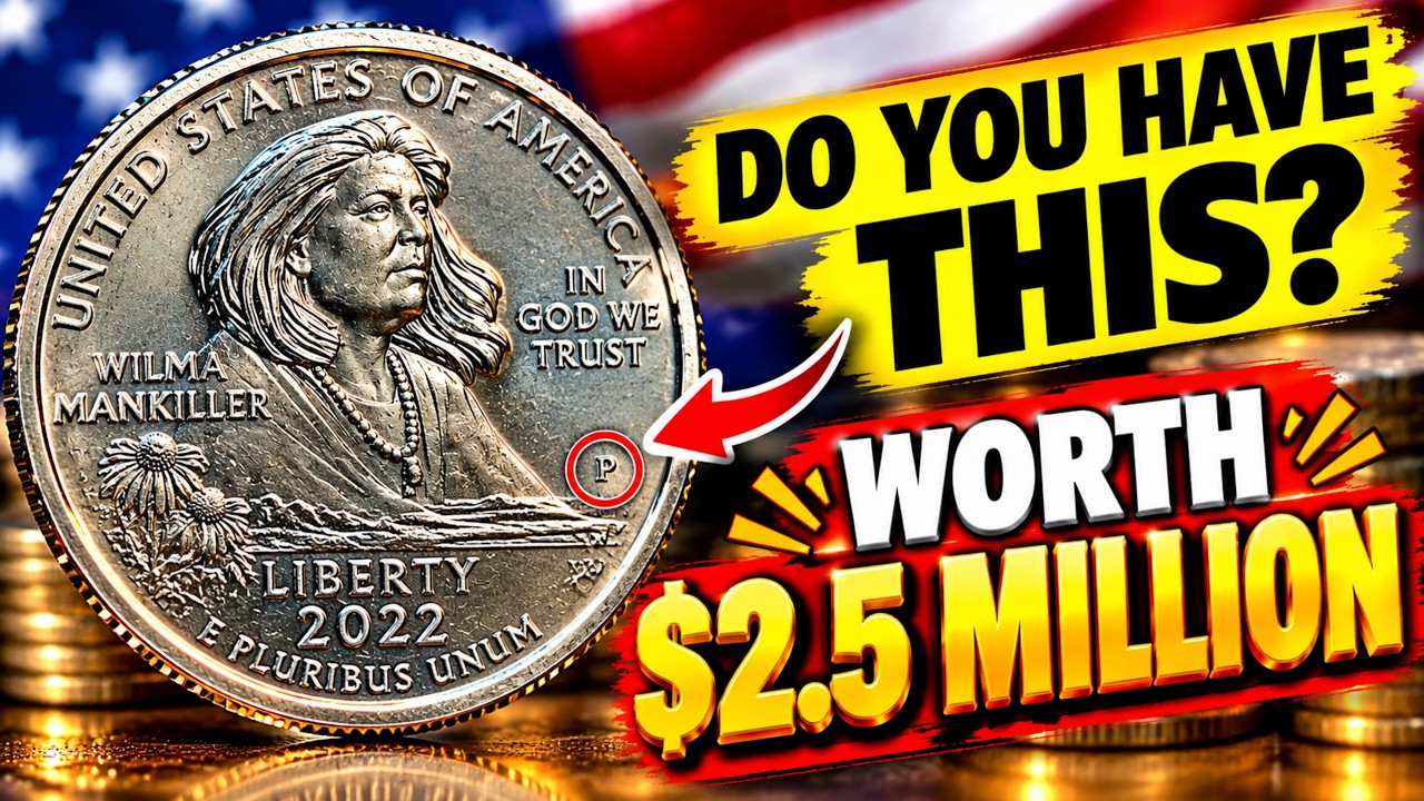 2022 P Wilma Mankiller Quarter Worth $55,000? Rare Error Coin You Must Check!