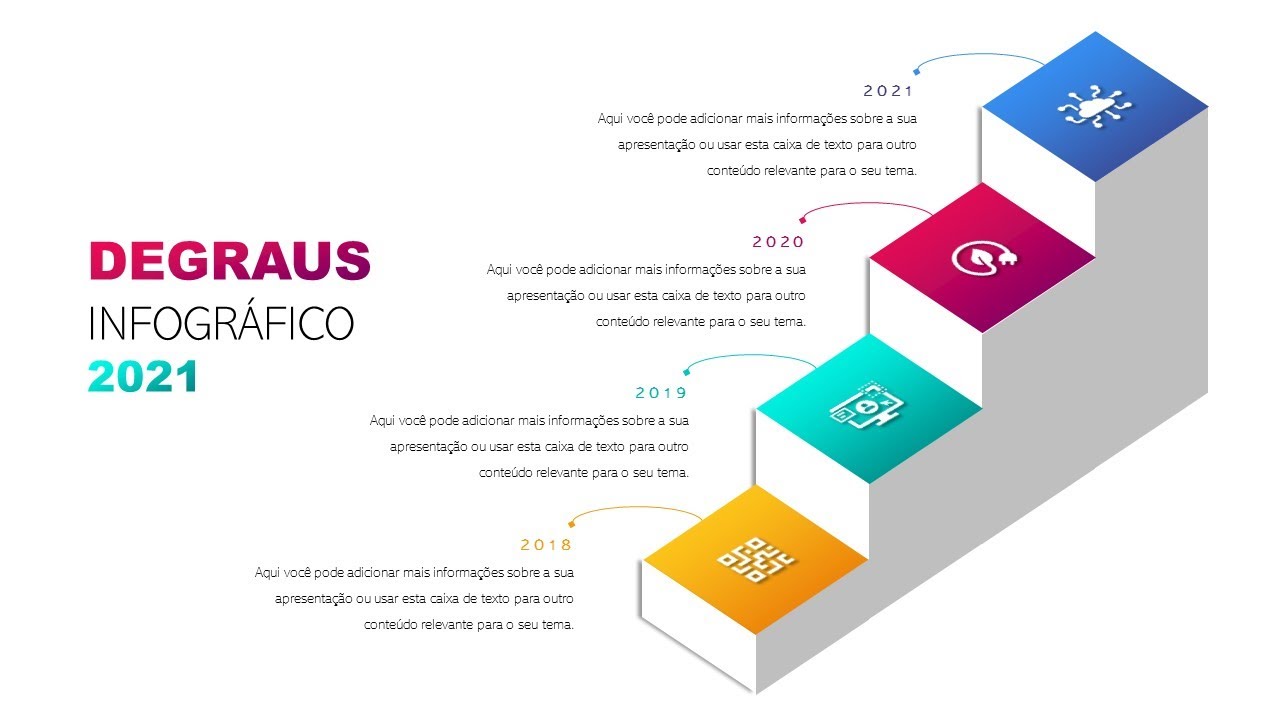 T U T O R I A L - Como fazer infográfico no PowerPoint ( DEGRAUS )